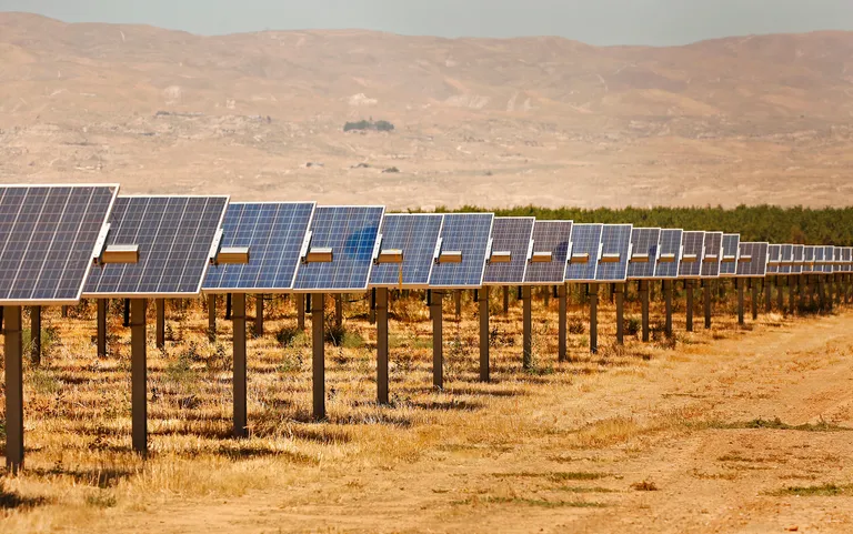 California farmers are planting solar panels as water supplies dry up